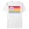 Men's Star Wars Millennium Falcon Pride Flag  Adult T-Shirt