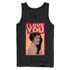 Men's Star Wars Princess Leia Quote I Love You  Adult Tank Top