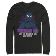 Men's Marvel Black Panther Wakandan Dad Just Like a Regular Dad Only Cooler  Adult Long Sleeve Shirt