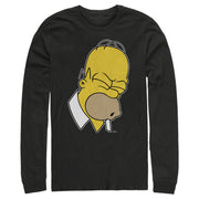 Men's The Simpsons Doh Homer  Adult Long Sleeve Shirt