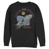 Men's NASA Explore The Universe Circle Portrait  Adult Sweatshirt