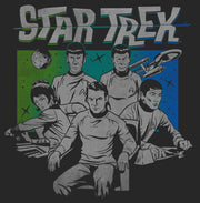 Men's Star Trek: The Animated Series Kirk and Crew  Adult T-Shirt