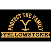 Men's Yellowstone Protect The Family  Adult T-Shirt