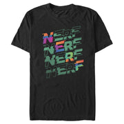 Men's Nerf Gradient Glitch  Adult T-Shirt