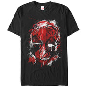 Men's Marvel Deadpool Drip Art  Adult T-Shirt