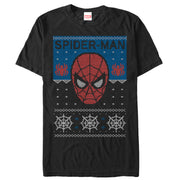 Men's Marvel Ugly Christmas Spider-Man Web  Adult T-Shirt