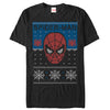 Men's Marvel Ugly Christmas Spider-Man Web  Adult T-Shirt