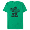 Men's Lost Gods Party Mustache  Adult T-Shirt