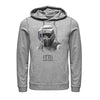 Men's Star Wars Jedi: Fallen Order Grayscale Scout Trooper  Adult Pull Over Hoodie