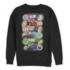 Men's Marvel Avengers: Endgame Hero Swipe Button  Adult Sweatshirt