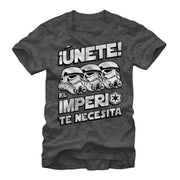 Men's Star Wars El Imperio Te Necesita  Adult T-Shirt