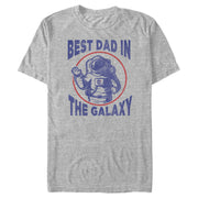 Men's NASA Astronaut Best Dad In the Galaxy  Adult T-Shirt