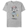 Men's Mickey & Friends Retro Minnie Jump  Adult T-Shirt