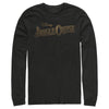 Men's Jungle Cruise Distressed Logo  Adult Long Sleeve Shirt