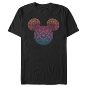 Men's Mickey & Friends Mandala Logo  Adult T-Shirt