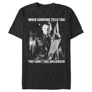 Men's Halloween II Michael Myers Love It or Else  Adult T-Shirt