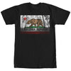 Men's Lost Gods California Flag Trees  Adult T-Shirt