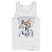 Men's NSYNC Iconic Suits  Adult Tank Top