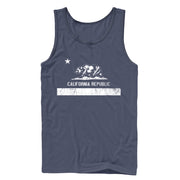 Men's Lost Gods Classic California Republic Bear  Adult Tank Top