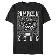 Men's The Nightmare Before Christmas Halloween Pumpkin King  Adult T-Shirt