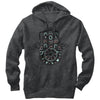 Women's CHIN UP Hamsa Palm  Adult Pull Over Hoodie