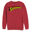 Men's Superman Classic Text Logo  Adult Sweatshirt