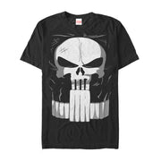 Men's Marvel Halloween Punisher Costume  Adult T-Shirt