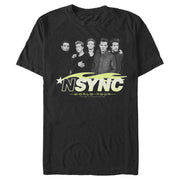 Men's NSYNC World Tour Poster  Adult T-Shirt