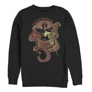 Men's Aladdin Jafar Mysterious Snake  Adult Sweatshirt