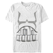 Men's Star Wars Stormtrooper Armor  Adult T-Shirt