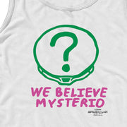 Men's Marvel Spider-Man: No Way Home We Believe Mysterio Pink and Green  Adult Tank Top