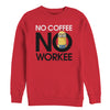 Men's Despicable Me Minion No Coffee  Adult Sweatshirt