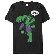 Men's Marvel Hulk Smash Classic  Adult T-Shirt