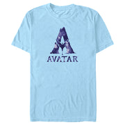 Men's Avatar Watercolor A Logo  Adult T-Shirt