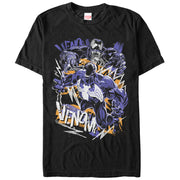 Men's Marvel Venom Graffiti  Adult T-Shirt