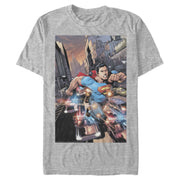 Men's Superman Hidden Hero Glimmer  Adult T-Shirt