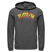 Men's Justice League Plastic Man Logo  Adult Pull Over Hoodie