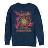 Men's Marvel Captain Marvel Star Symbol Swirl  Adult Sweatshirt