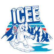 Men's ICEE Bear Surfin' the Snow  Adult T-Shirt