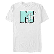 Men's MTV Simple Logo  Adult T-Shirt