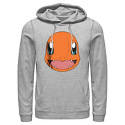 Men's Pokemon Charmander Smile  Adult Pull Over Hoodie