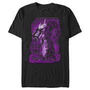 Men's Transformers Megatron Digital Outline  Adult T-Shirt