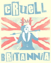 Men's Cruella Cruell Britannia  Adult T-Shirt