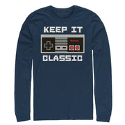 Men's Nintendo NES Classic Controller  Adult Long Sleeve Shirt