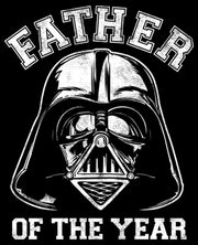 Men's Star Wars Father of the Year Darth Vader  Adult Pull Over Hoodie