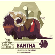 Men's Star Wars: Galaxy of Creatures The Bantha  Adult T-Shirt