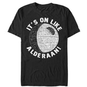 Men's Star Wars It's On Like Alderaan  Adult T-Shirt