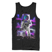 Men's Lost Gods Lion Astronaut  Adult Tank Top