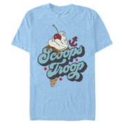 Men's Stranger Things Scoops Troop Ice  Adult T-Shirt