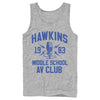 Men's Stranger Things Hawkins AV Club 1983  Adult Tank Top